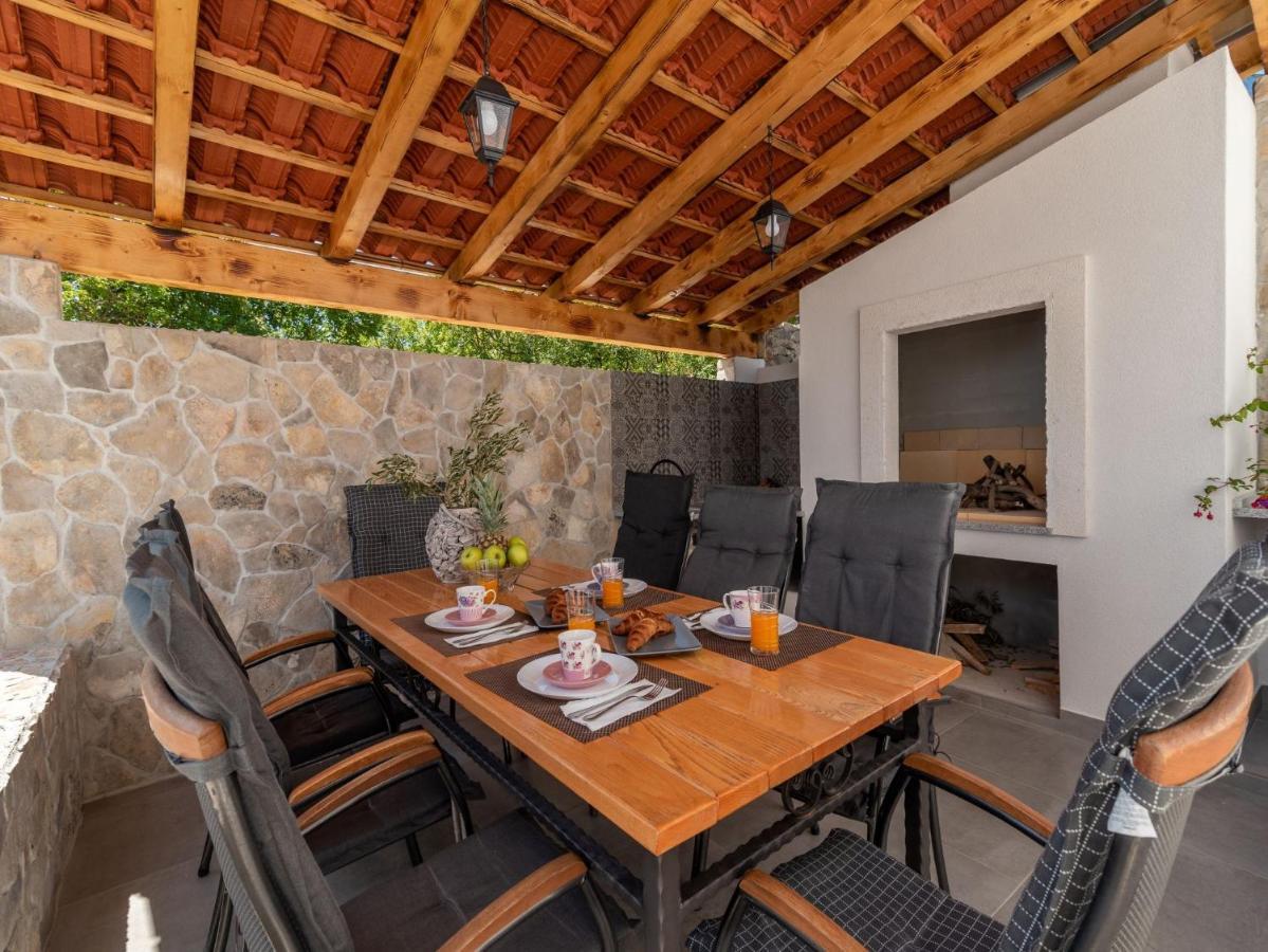 Scenic Sea View,Three Bedroom Villa With Pool Trogir Exterior photo