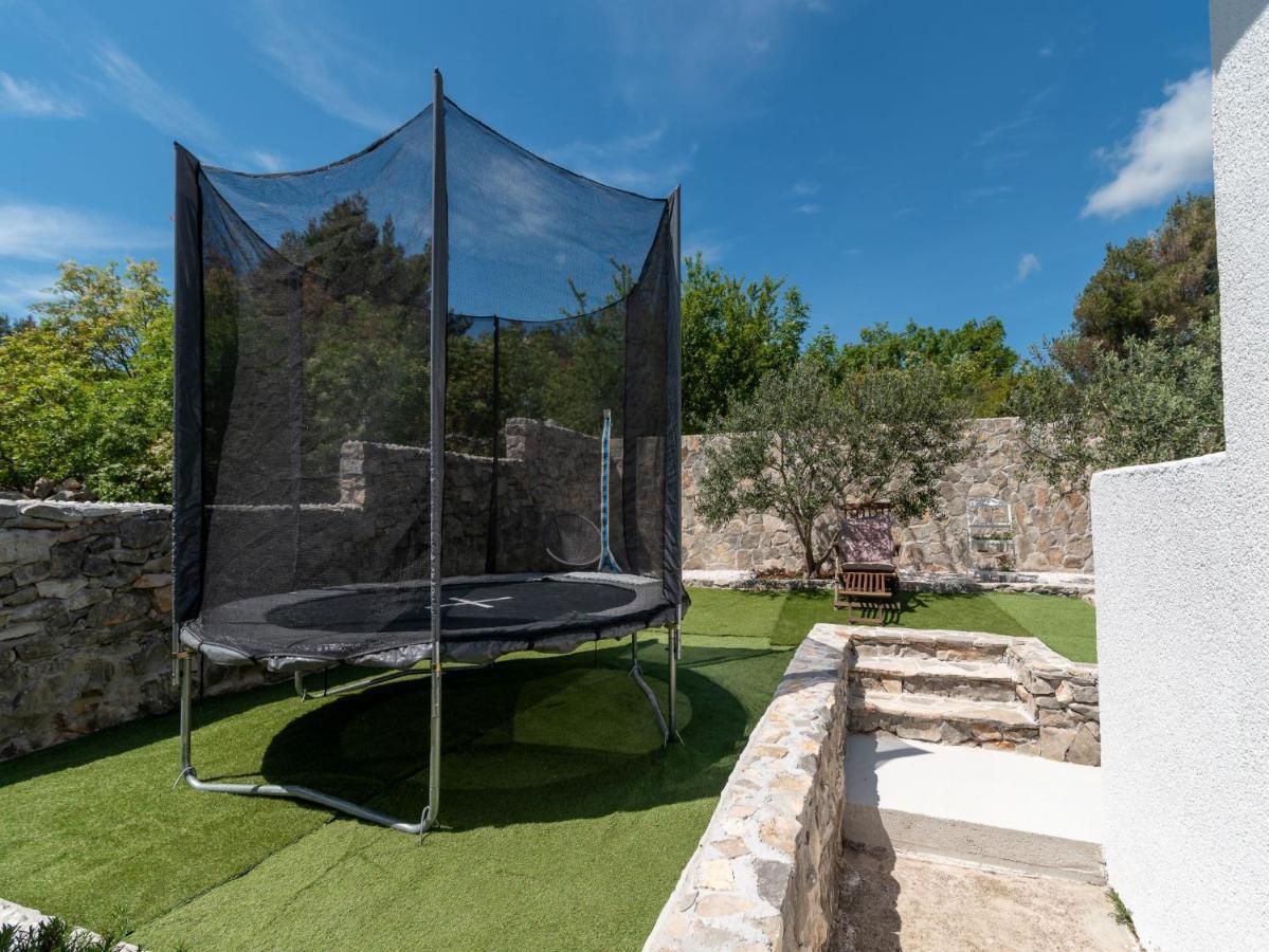 Scenic Sea View,Three Bedroom Villa With Pool Trogir Exterior photo