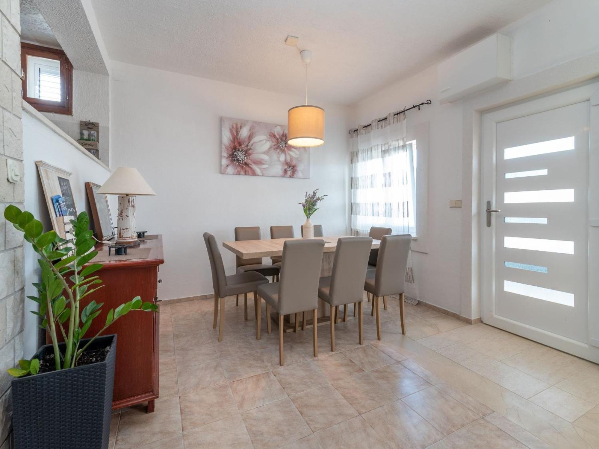 Scenic Sea View,Three Bedroom Villa With Pool Trogir Exterior photo